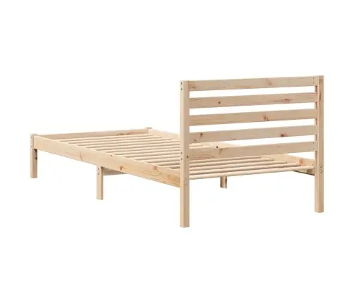 Lovos Rėmas Ruda 100 X 210 Cm Kietos Pušies Mediena