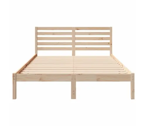 Lovos Rėmas Ruda 140 X 220 Cm Kietos Pušies Mediena