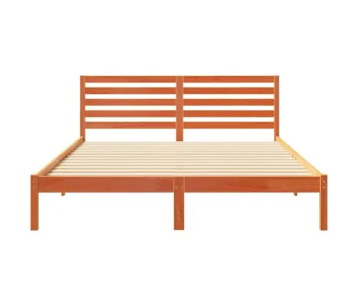 Gultas Rāmis Vaska Brūna 160 X 220 Cm Masīvkoka Priede Vidaxl Gultas Rāmis Vaska Brūna 160 X 220 Cm Masīvkoka Priede Vidaxl