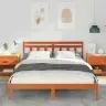 Gultas Rāmis Brūna 160 X 200 Cm Priedes Masīvkoks Vidaxl Gultas Rāmis Brūna 160 X 200 Cm Priedes Masīvkoks Vidaxl