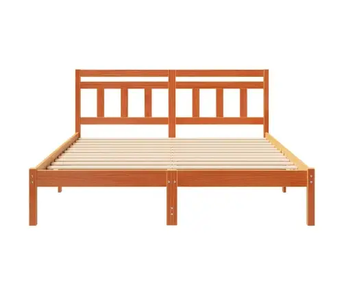 Lovos Rėmas Ruda 150 X 200 Cm Kietos Pušies Mediena