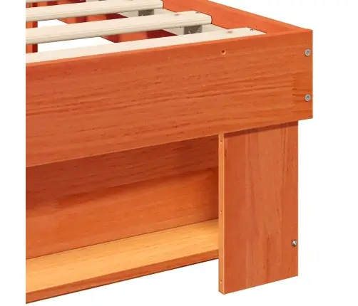 Lovos Rėmas Vaško Ruda 150 X 200 Cm Kietos Pušies Mediena