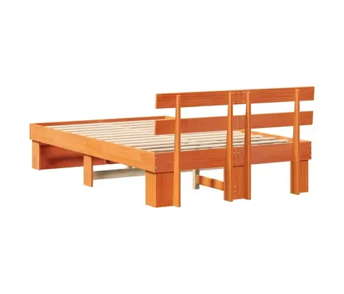 Lovos Rėmas Vaško Ruda 120 X 190 Cm Pušies Masyvas Lovos Rėmas Vaško Ruda 120 X 190 Cm Pušies Masyvas