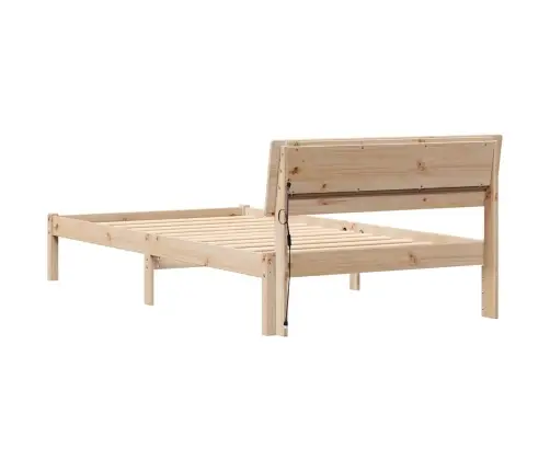 Lovos Rėmas Ruda 80 X 200 Cm Kietos Pušies Mediena