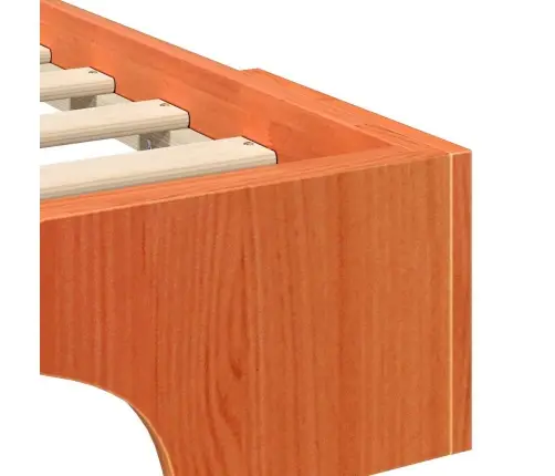 Põrandavoodiraam Pruun 90 X 220 Cm Puit