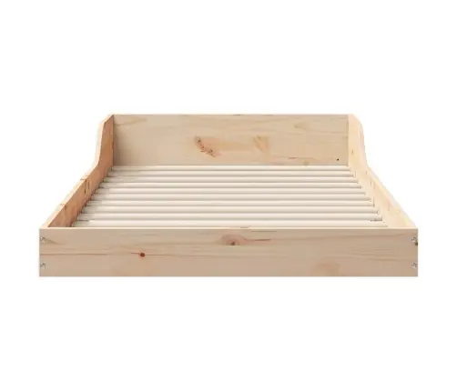 Lovos Rėmas Ruda 100 X 200 Cm Kietos Pušies Mediena