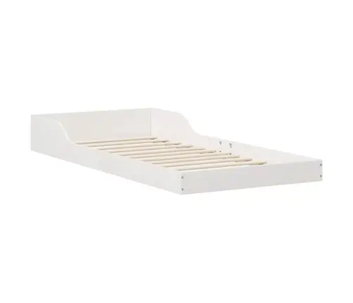 Gultas Rāmis Balta 100 X 220 Cm Priedes Masīvkoks Vidaxl Gultas Rāmis Balta 100 X 220 Cm Priedes Masīvkoks Vidaxl