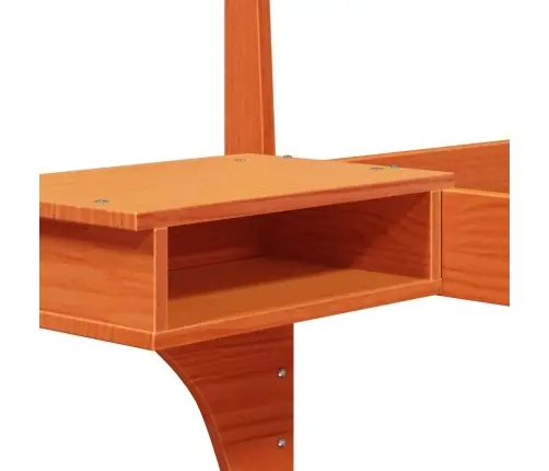 Lovos Rėmas Vaško Ruda 120 X 200 Cm Kietos Pušies Mediena