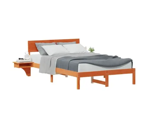 Lovos Rėmas Vaško Ruda 140 X 190 Cm Kietos Pušies Mediena