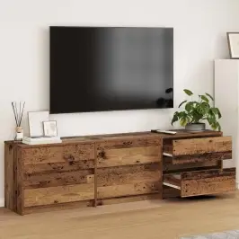 Televizora Skapīša Brūna 180 X 34 X 50 Cm Vidaxl
