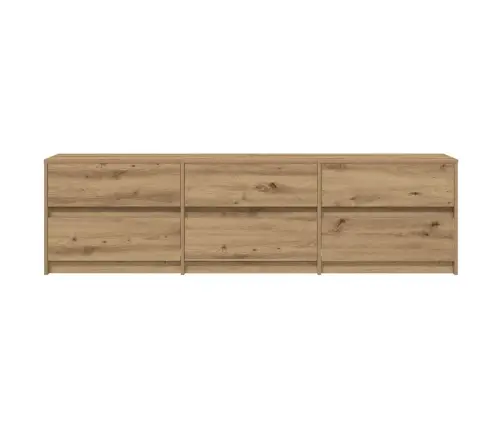 Tv Vienetai 2 Pcs Amatininkų Ąžuolas 180 X 34 X 50 Cm