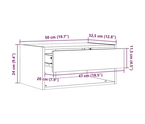 Öökapp Sahtliga Vahapruun 50 X 32.5 X 24 Cm Männipuit
