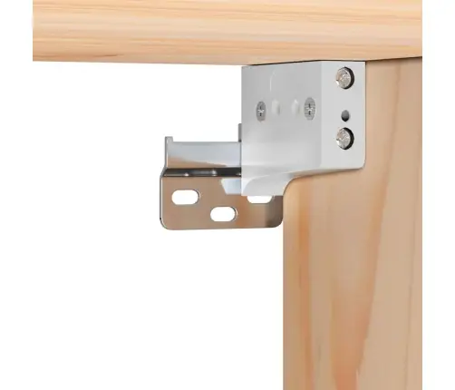 Sienā Piestiprināts Naktsgaldiņš 2 Pcs Brūna 37 X 35 X 18.5 Cm Vidaxl