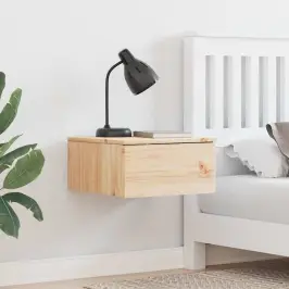 Naktsgaldiņš 2 Pcs Brūna 37 X 35 X 18.5 Cm Priedes Masīvkoks Vidaxl