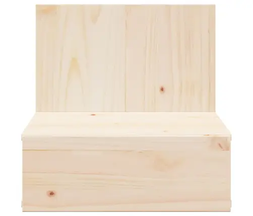 Sienā Piestiprināts Naktsgaldiņš Brūna 42 X 32.5 X 40 Cm Vidaxl