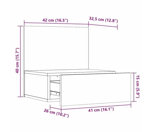 Öökapp Sahtliga Valge 42 X 32.5 X 40 Cm Männipuit
