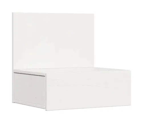 Sienā Piestiprināts Naktsgaldiņš 2 Pcs Balts 42 X 32.5 X 40 Cm Vidaxl