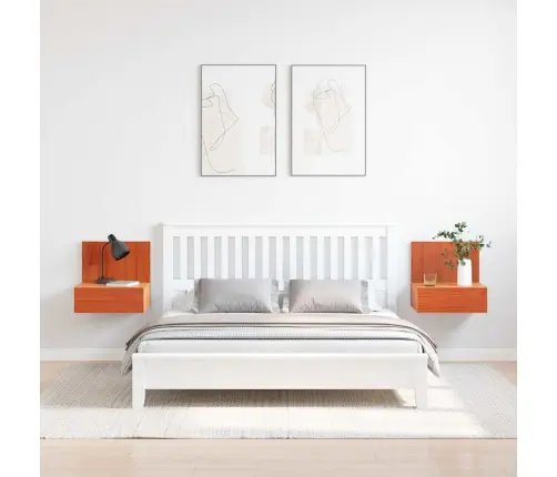 Naktinis Staliukas 2 Pcs Vaško Ruda 42 X 32,5 X 40 Cm