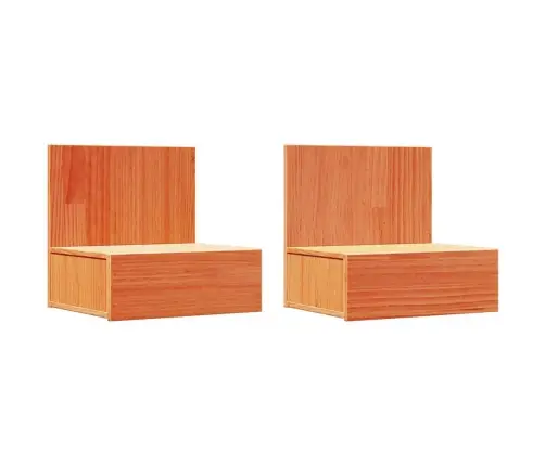 Naktinis Staliukas 2 Pcs Vaško Ruda 42 X 32,5 X 40 Cm