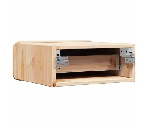 Sienā Piestiprināts Naktsgaldiņš 2 Pcs Brūna 39 X 34 X 16.5 Cm Vidaxl