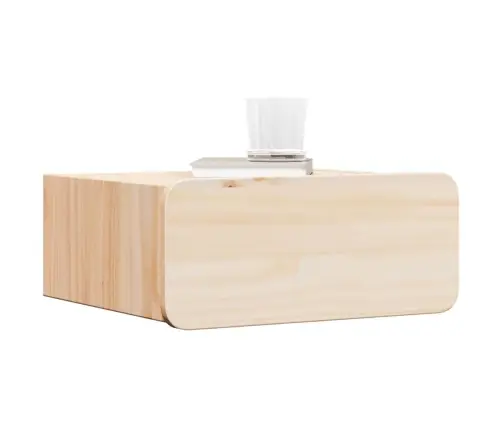 Sienā Piestiprināts Naktsgaldiņš 2 Pcs Brūna 39 X 34 X 16.5 Cm Vidaxl