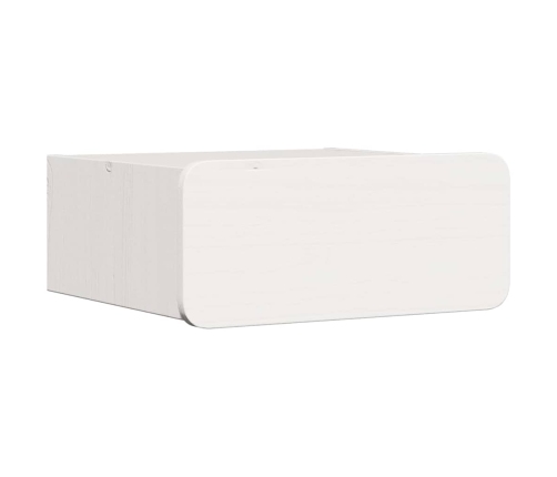 Sienā Piestiprināts Naktsgaldiņš 2 Pcs Balts 39 X 34 X 16.5 Cm Vidaxl