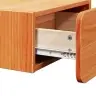 Öökapp Sahtliga 2 Pcs Vahapruun 39 X 34 X 16.5 Cm Männipuit
