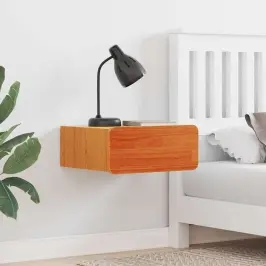 Öökapp Sahtliga 2 Pcs Vahapruun 39 X 34 X 16.5 Cm Männipuit