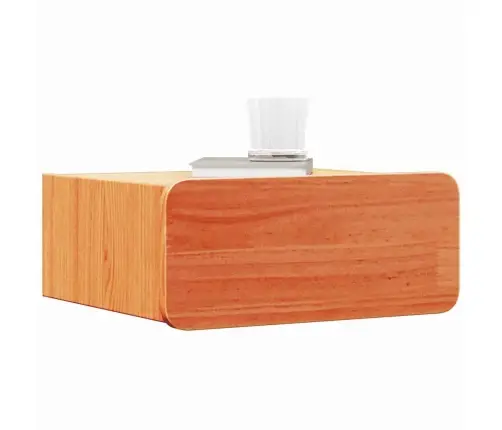 Öökapp Sahtliga 2 Pcs Vahapruun 39 X 34 X 16.5 Cm Männipuit