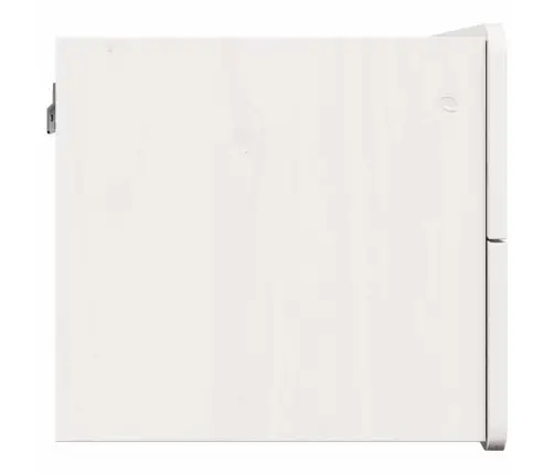 Naktsgaldiņš 2 Pcs Balta 39 X 34 X 33 Cm Cietā Priedes Koka Vidaxl