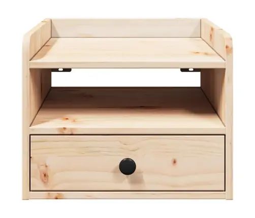 Naktsgaldiņš Brūna 38 X 36 X 29.5 Cm Masīvkoka Priede Vidaxl