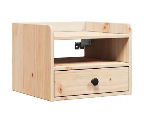 Naktsgaldiņš Brūna 38 X 36 X 29.5 Cm Masīvkoka Priede Vidaxl