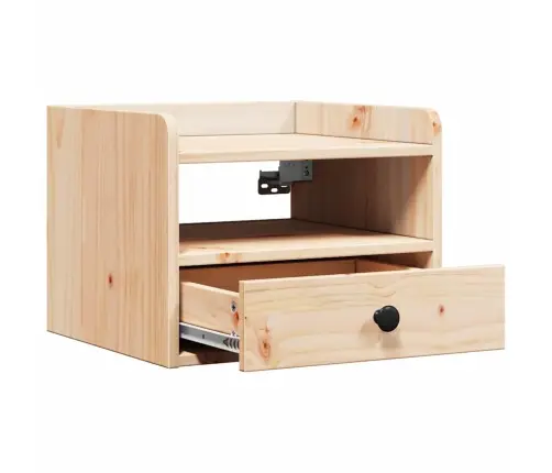 Nakts Skapīši 2 Pcs Brūna 38 X 36 X 29.5 Cm Masīvkoka Priede Vidaxl