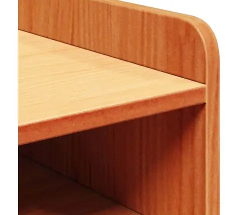 Nakts Skapīši Ar Atvilktni 2 Pcs Vaska Brūna 38 X 36 X 29.5 Cm Vidaxl