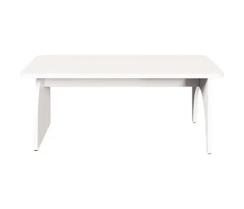 Kafijas Galdiņš Balts 80 X 50 X 31 Cm Masīvkoka Priede Vidaxl