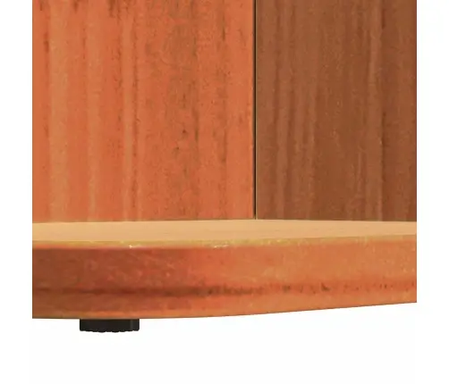 Kafijas Galdiņš Vaska Brūna 80 X 39.5 X 33.5 Cm Vidaxl