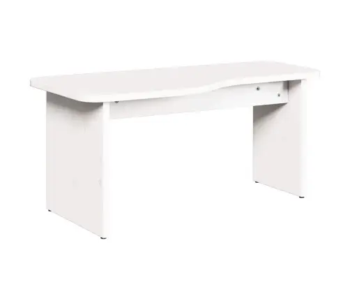 Kafijas Galdiņš 2 Pcs Balta 100 X 69 X 35.5 Cm Masīvkoka Priede Vidaxl