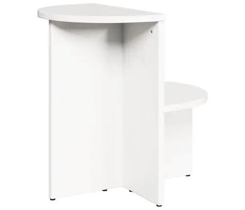 Kohvilaud Valge 50 X 40 X 50 Cm Männipuit