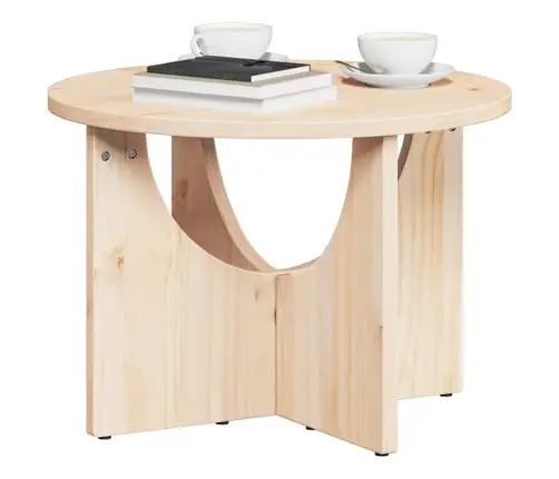 Kavos Staliukas Natūrali 50 X 50 X 35 Cm Pušies Masyvas