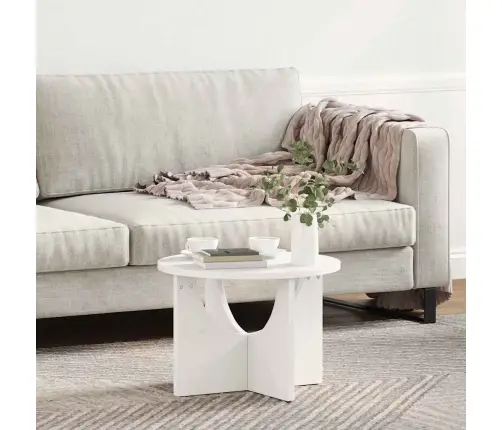 Kafijas Galdiņš Balta 50 X 50 X 35 Cm Masīvkoka Priede Vidaxl Kafijas Galdiņš Balta 50 X 50 X 35 Cm Masīvkoka Priede Vidaxl