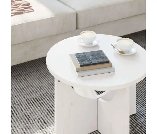 Kafijas Galdiņš Balta 50 X 50 X 35 Cm Masīvkoka Priede Vidaxl Kafijas Galdiņš Balta 50 X 50 X 35 Cm Masīvkoka Priede Vidaxl