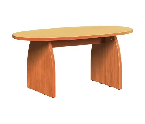 Kafijas Galdiņš Vaska Brūna 80 X 40 X 35 Cm Masīvkoka Priede Vidaxl