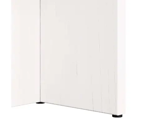 Kavos Staliukas Balta 80 X 39,5 X 35 Cm Pušies Medienos Masyvas