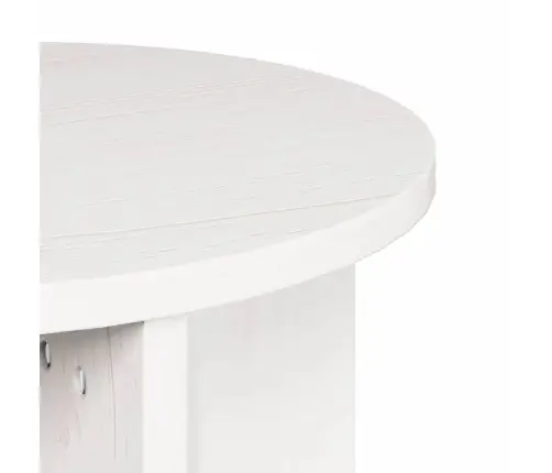 Kohvilaud 2 Pcs Valge 41.5 X 41.5 X 44 Cm Männipuit