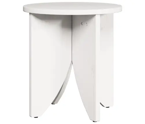 Kohvilaud 2 Pcs Valge 41.5 X 41.5 X 44 Cm Männipuit