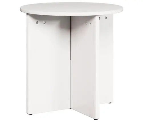 Kafijas Galda Komplekts 2 Pcs Balta 41.5 X 41.5 X 41 Cm Vidaxl