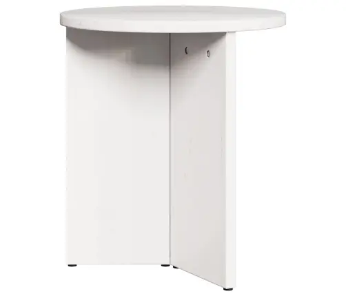 Kohvilaud 2 Pcs Valge Männipuit