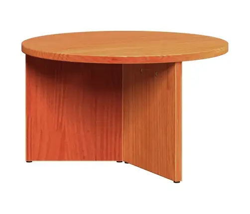 Kohvilaud 2 Pcs Vahapruun 49 X 49 X 28 Cm Männipuit