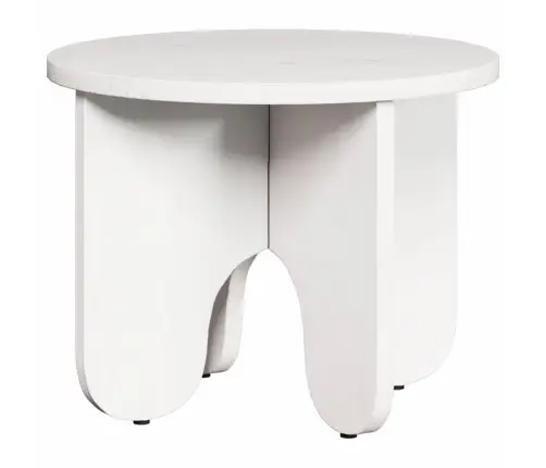 Kafijas Galda Komplekts 2 Pcs Balts 39.5 X 39.5 X 30 Cm Vidaxl