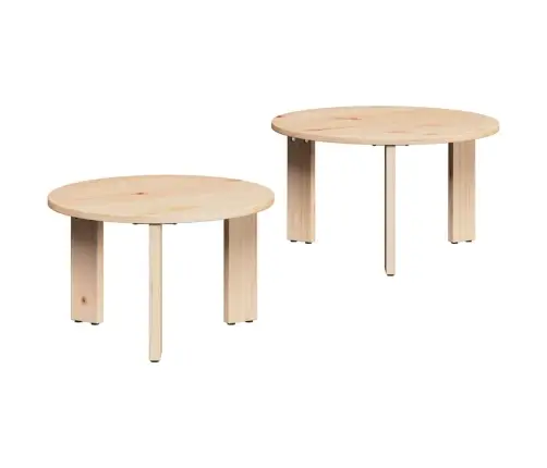 Kavos Staliukas 2 Pcs Natūrali 47.5 X 47.5 X 27 Cm